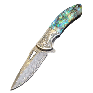 Outdoor EDC Klappmesser - G10 VG10 Damascus