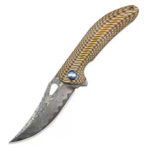 Outdoor EDC Klappmesser - G10 VG10 Damascus