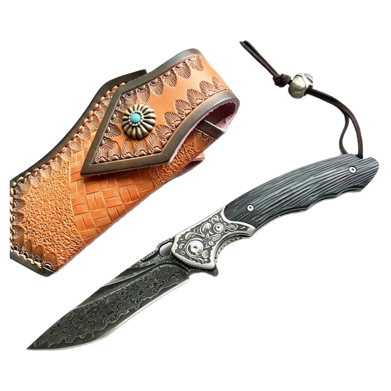 1055447136224-main.png Outdoor EDC Klappmesser - Stonewashed – Bild 1