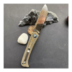 Outdoor EDC Klappmesser - G10 Damascus