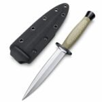 Zweischneidiges Messer mit feststehender Klinge von Spartan Collaboration