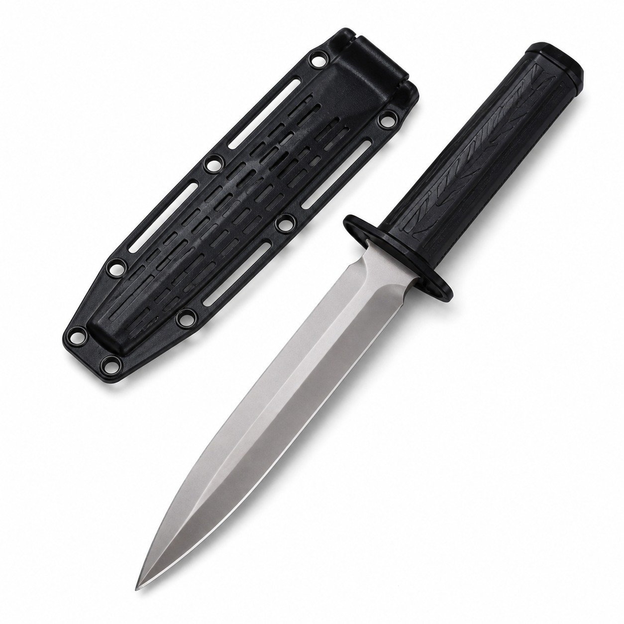 48581-main-white-clean ZT Zweischneidiges kleines gerades Messer mit fester Klinge