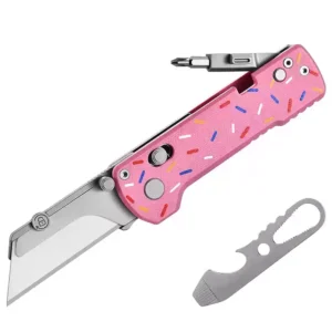 Oknife U1 Kohlefaser/Donut Axis Lock Klappmesser Universal Utility Blade/Olight Taschenmesser